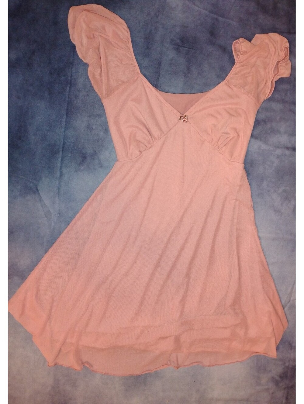 See you Monday pink mini dress